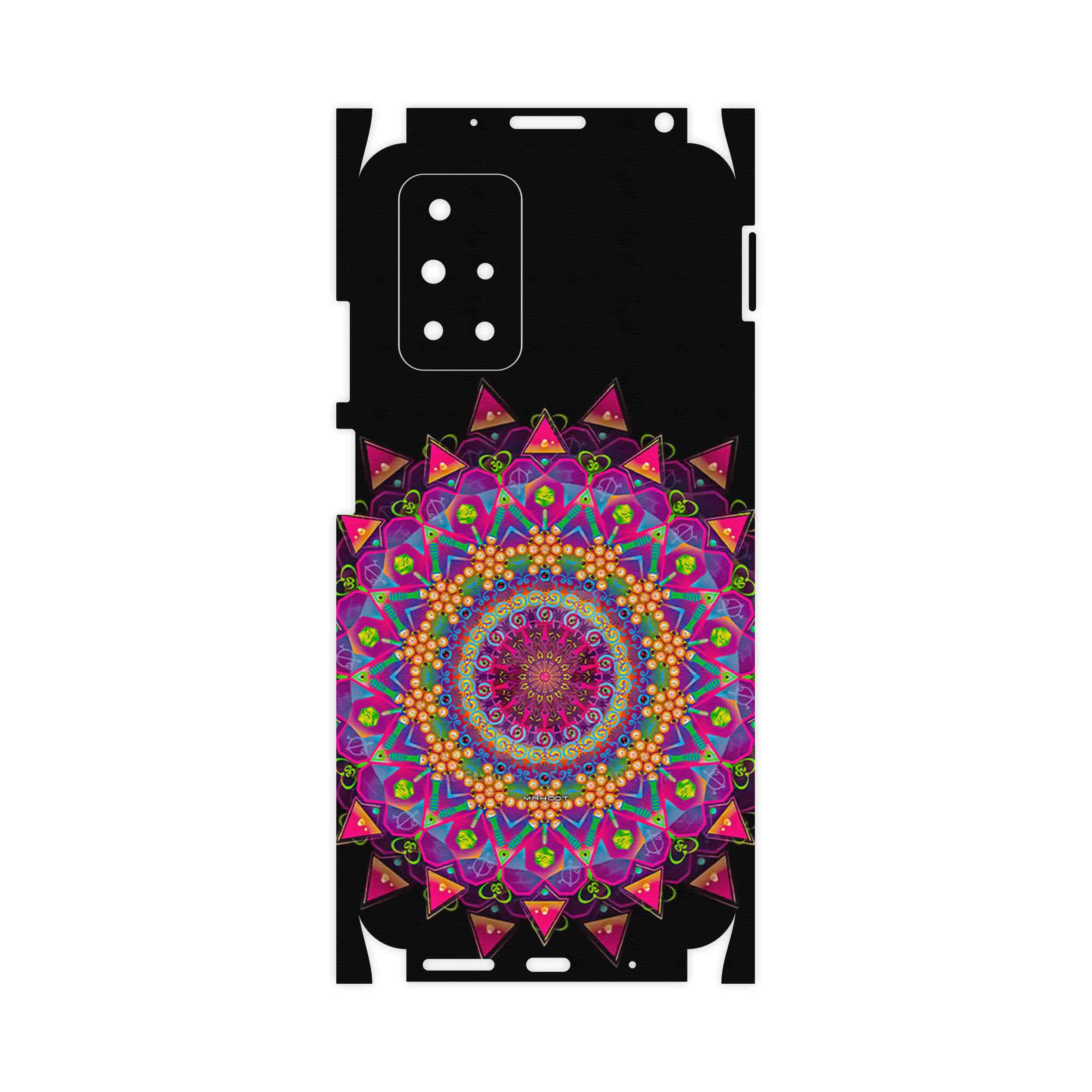 برچسب پوششی ماهوت مدل Mandala Design 5-FullSkin مناسب برای گوشی موبایل شیائومی Redmi 10