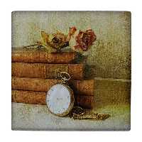 کاشی کارنیلا طرح گل های رز و کتاب مدل لوحی کد klh676