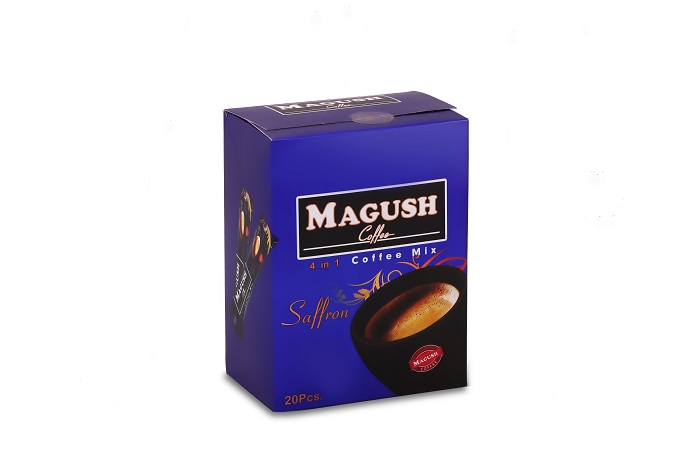 کافی میکس زعفرانی 20 عددی ماگوش