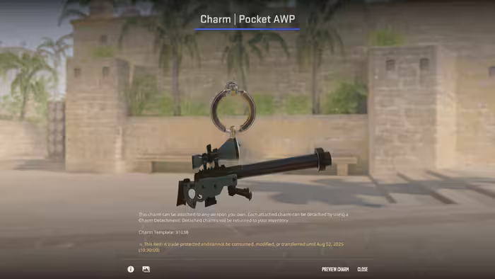 Charm | Pocket AWP