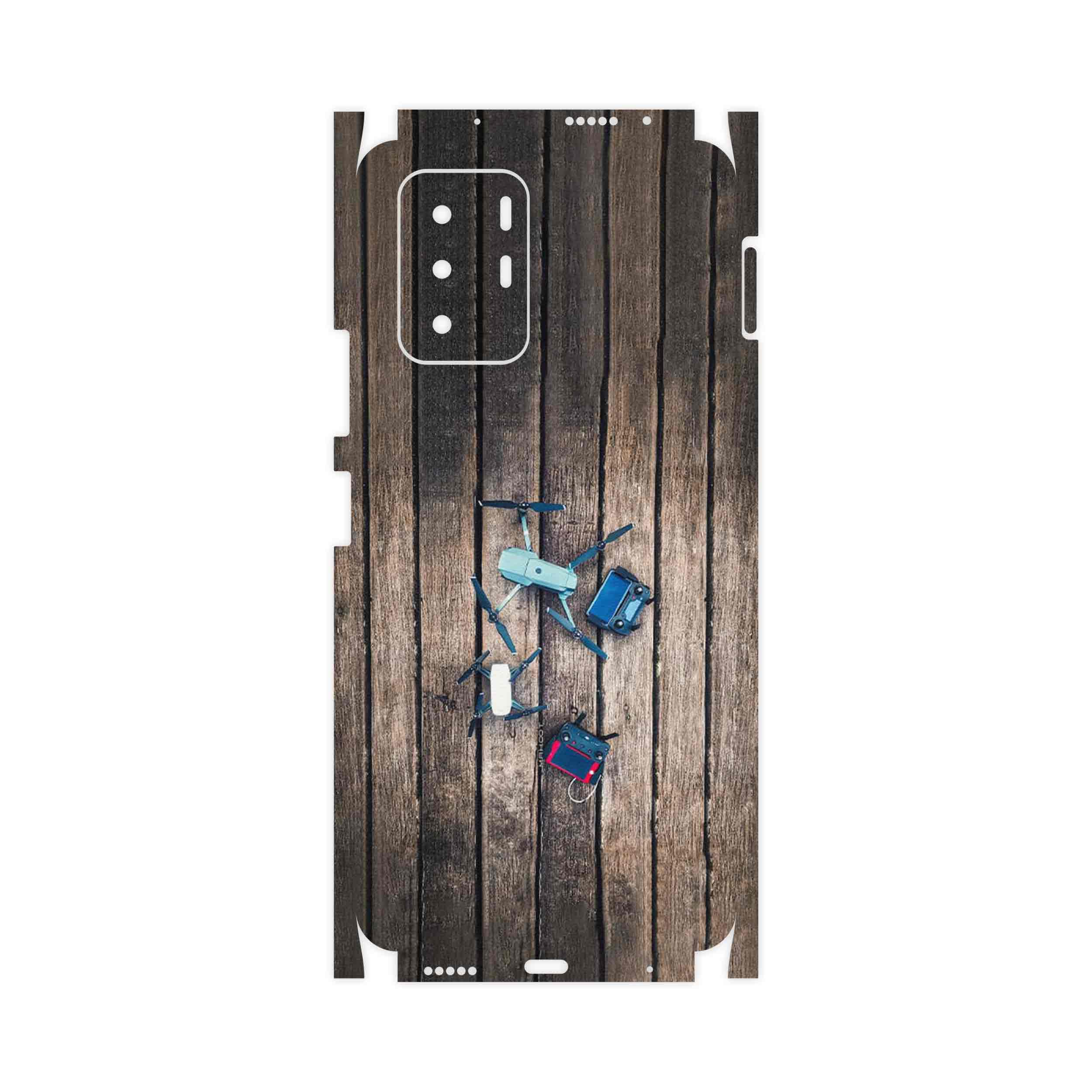 برچسب پوششی ماهوت مدل Drone-FullSkin مناسب برای گوشی موبایل شیائومی Redmi Note 10 Pro (China)