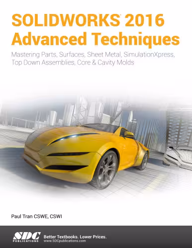 خرید و دانلود نسخه کامل کتاب SOLIDWORKS 2016 Advanced Techniques