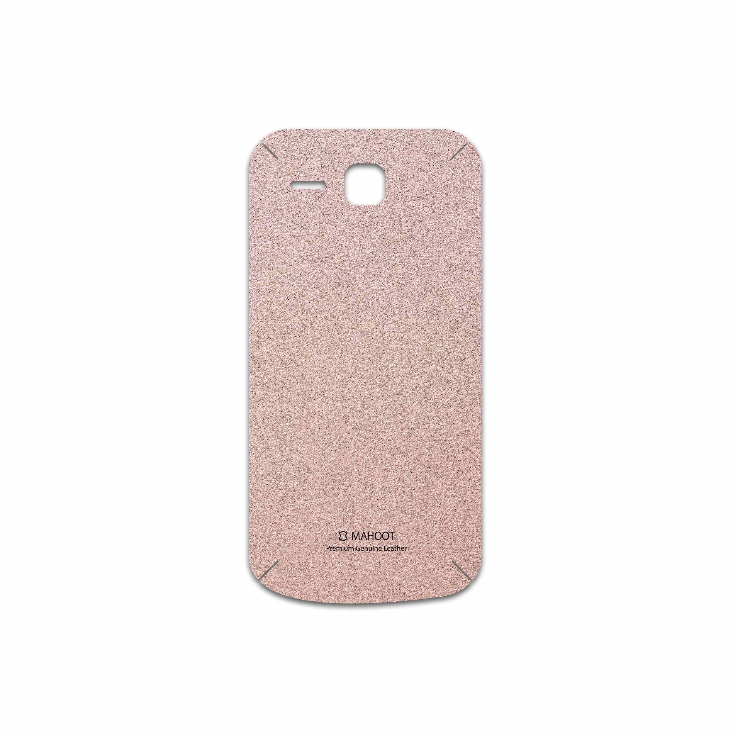 برچسب پوششی ماهوت مدل Rose Gold Leather مناسب برای گوشی موبایل هوآوی Ascend Y600