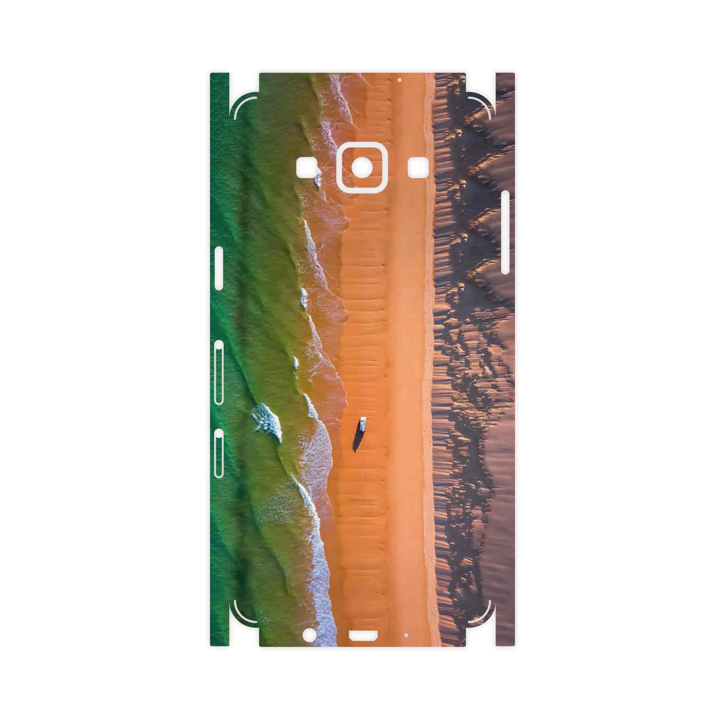 برچسب پوششی ماهوت مدل Beach and Green Sea-FullSkin مناسب برای گوشی موبایل سامسونگ Galaxy A5 2015