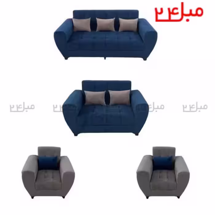 ست مبل راحتی هفت نفره مدل mo-piko