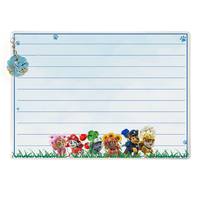 تخته وایت برد مدل آموزش رنگ ها کد pmw.1 سایز 20x30 سانتی متر