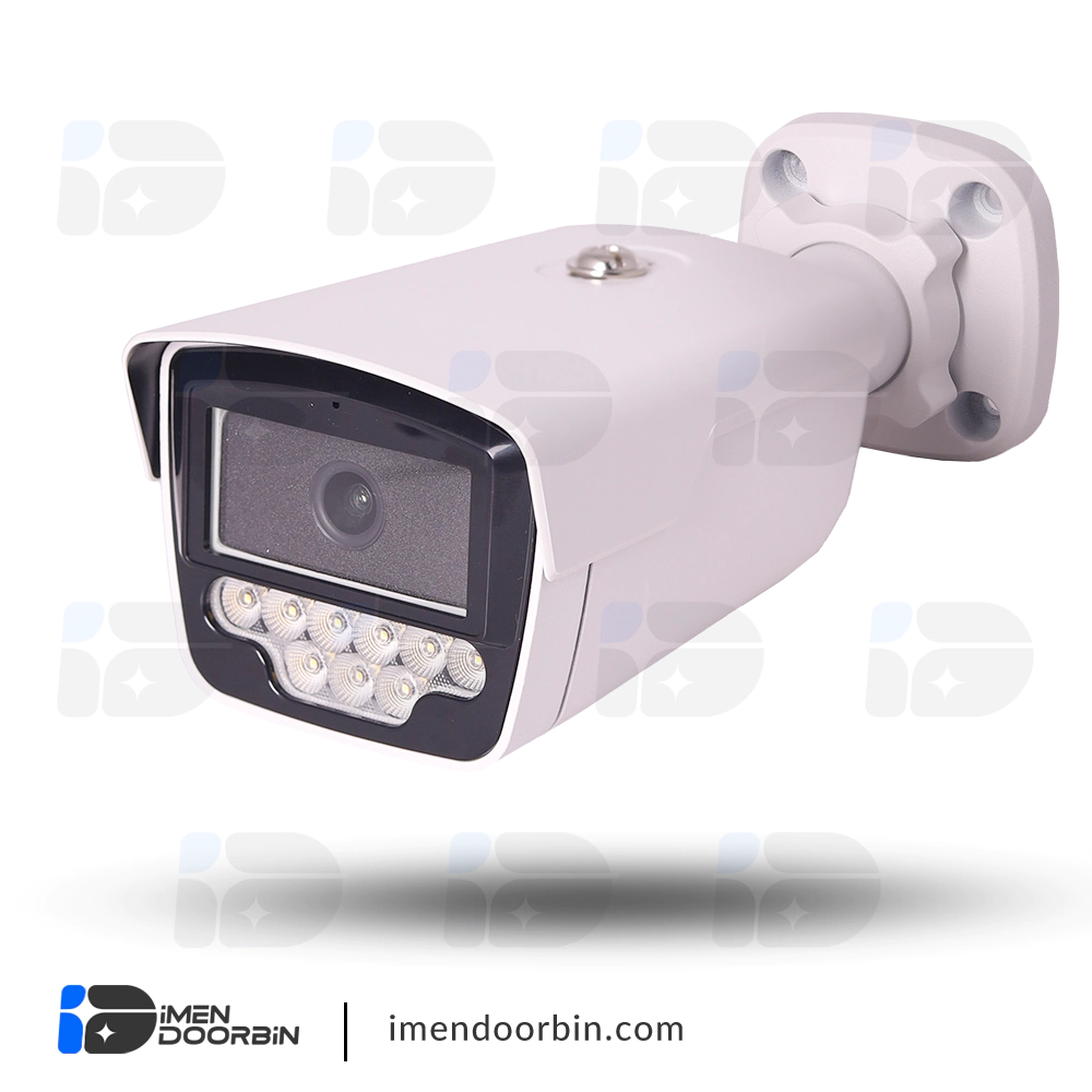 کیس بولت وارم لایت فلزی سفید دوربین مداربسته مدل 8335