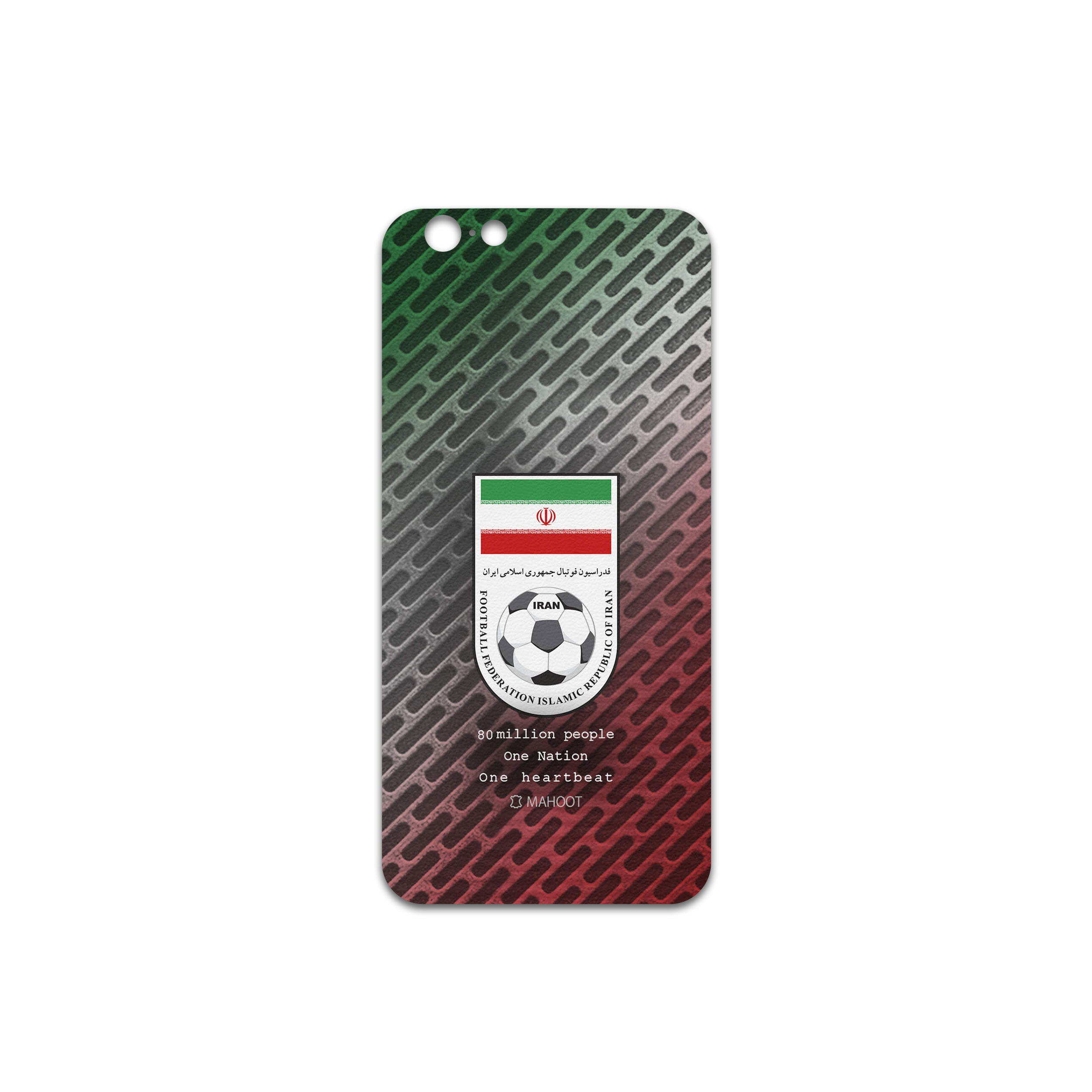 برچسب پوششی ماهوت مدل Iran-National-Football-Team مناسب برای گوشی موبایل اپل iPhone 6s