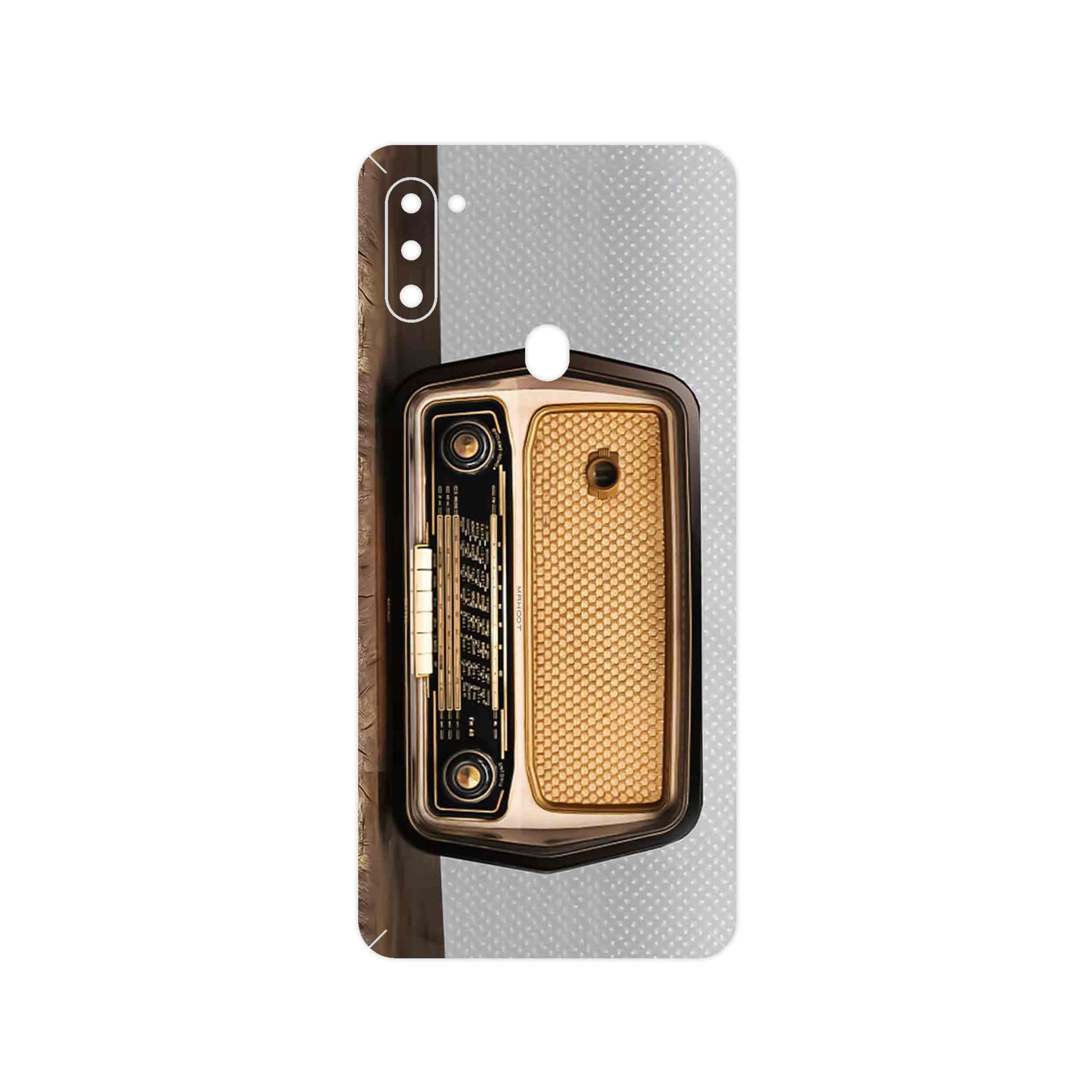 برچسب پوششی ماهوت مدل Radio Nostalgia مناسب برای گوشی موبایل سامسونگ Galaxy M11