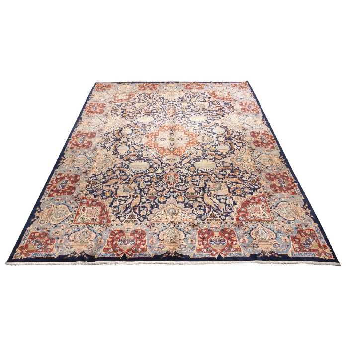 فرش قدیمی دستباف یازده و نیم متری سی پرشیا کد 187292