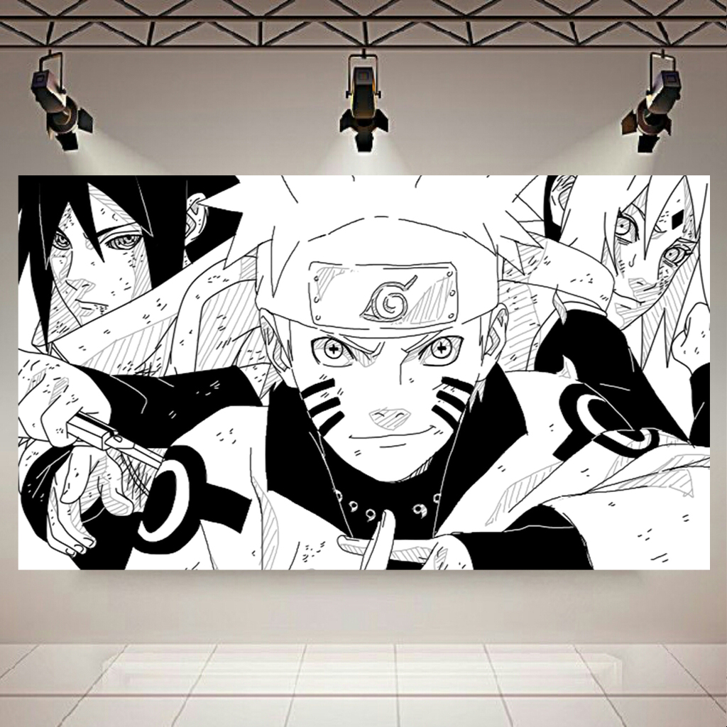 تابلو بوم طرح انیمه مدل ناروتو کد AR4330