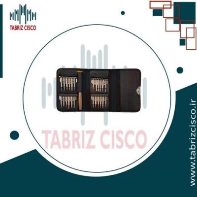 ست پیچ گوشتی کیف چرمی 25PCS