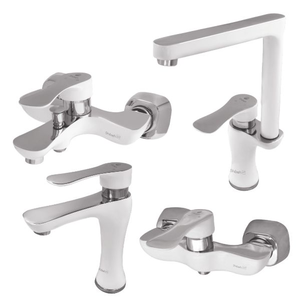 ست شیرآلات شیبه مدل آناهید