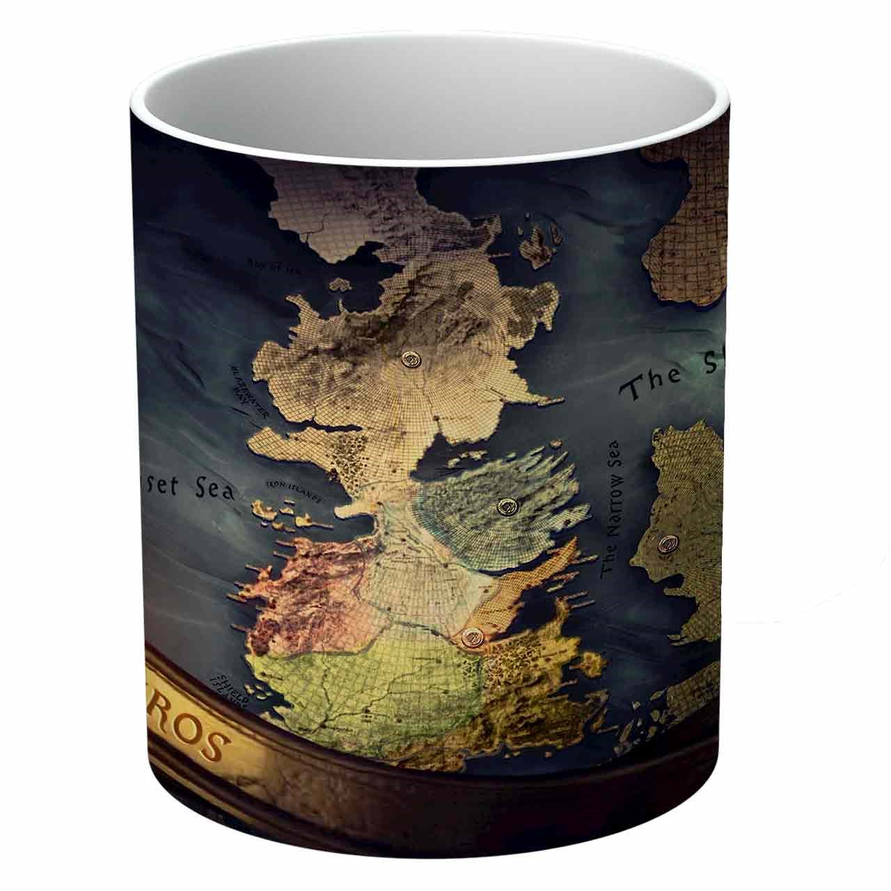 ماگ الینور طرح بازی تاج و تخت مدل ELM1072