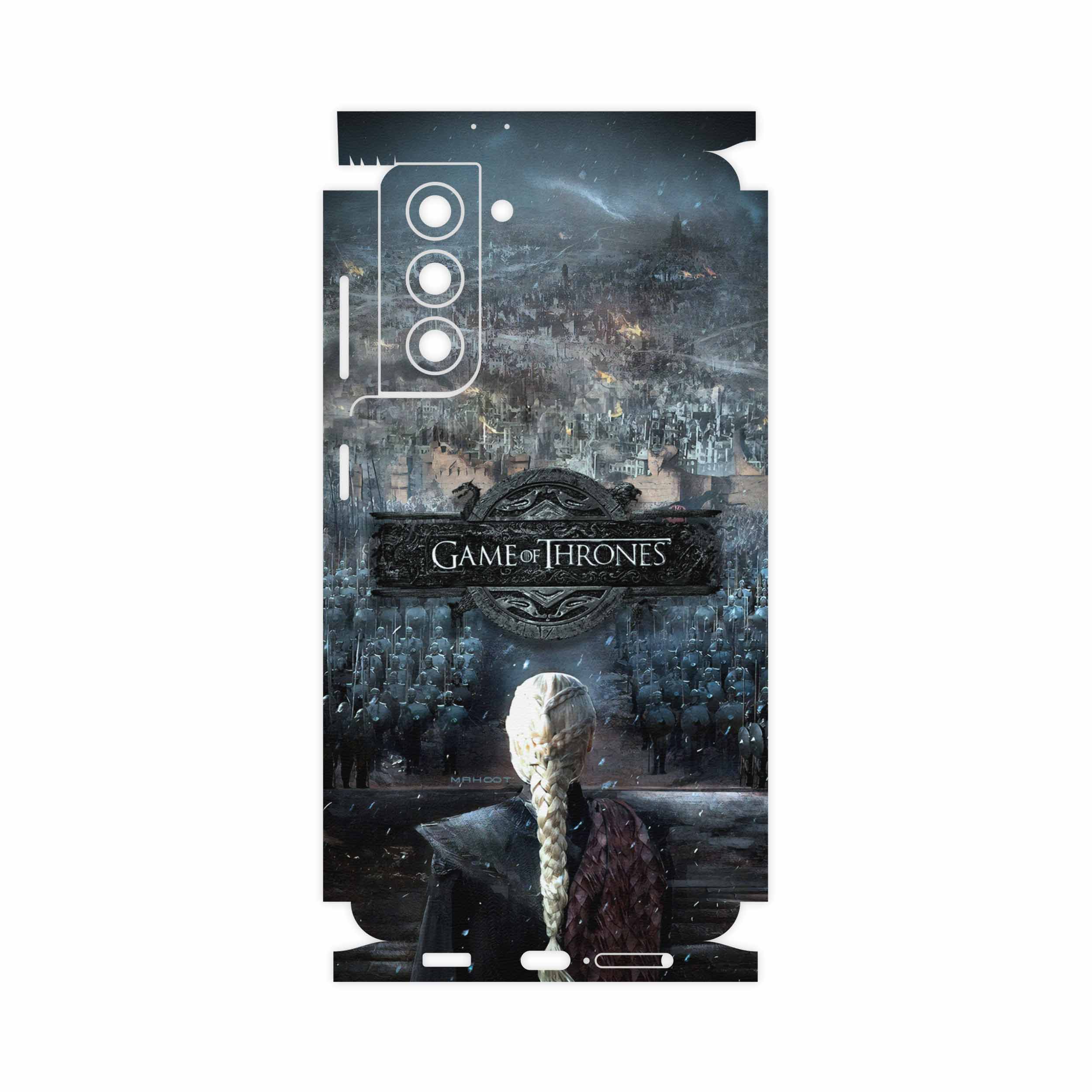 برچسب پوششی ماهوت مدل Game-of-Thrones-FullSkin مناسب برای گوشی موبایل سامسونگ Galaxy S21 5G