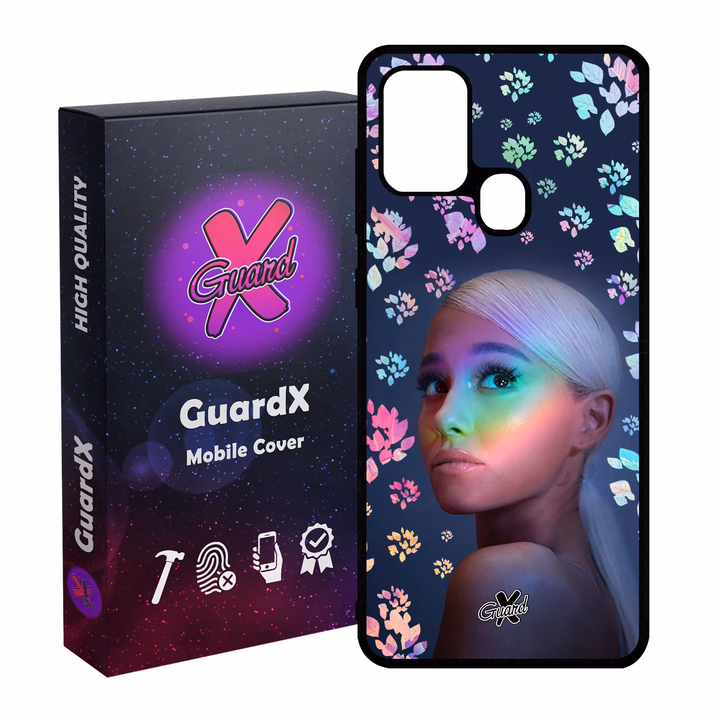 کاور گارد ایکس طرح Ariana مدل Glass10143 مناسب برای گوشی موبایل سامسونگ Galaxy A21s