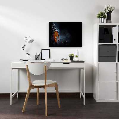 تابلو شاسی مدل battle fire black rose کد S-11012