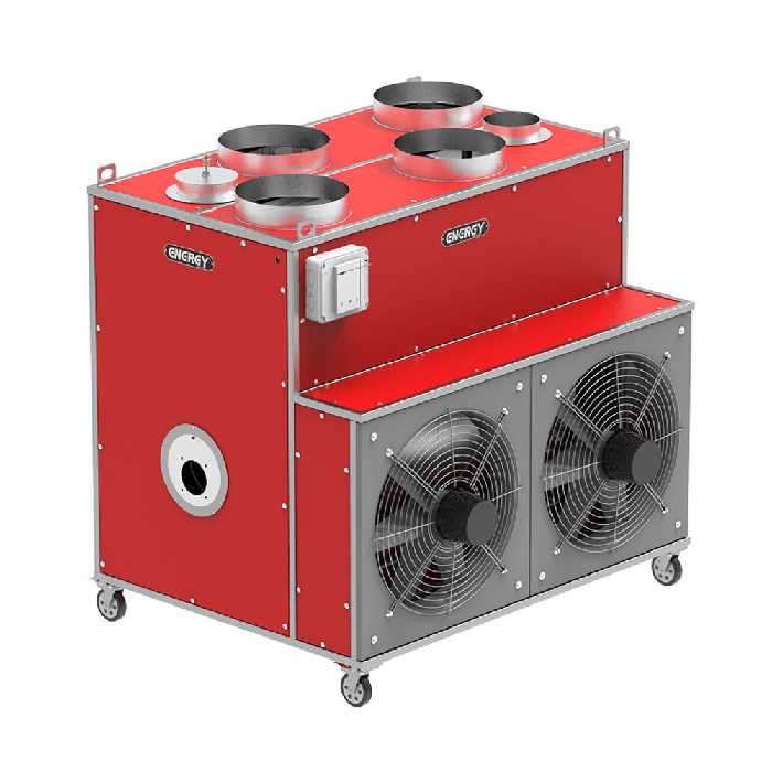 کوره هوای گرم گازی انرژی مدل GF-2560