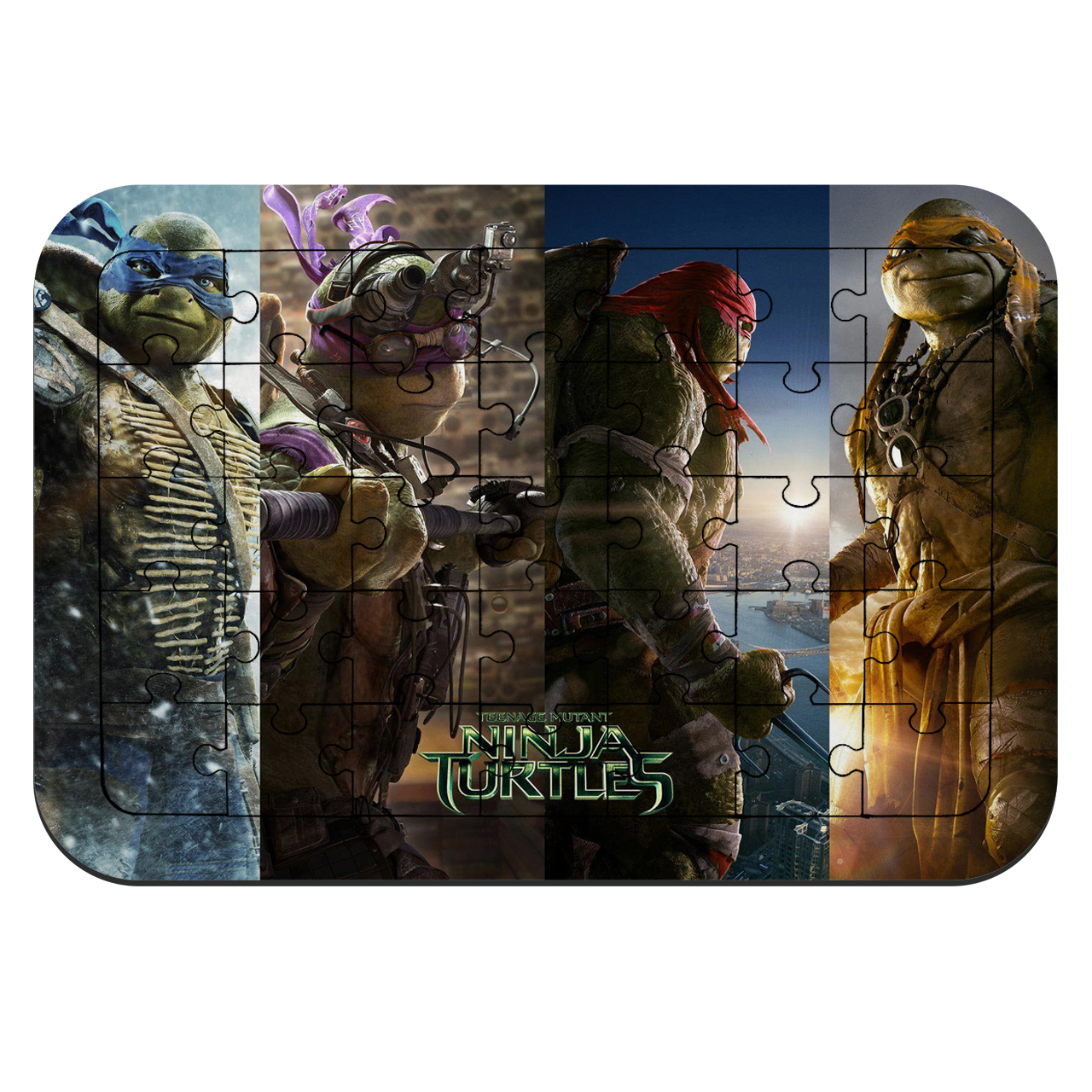 پازل 35 تکه طرح فیلم لاکپشتهای نینجا مدل NI2173