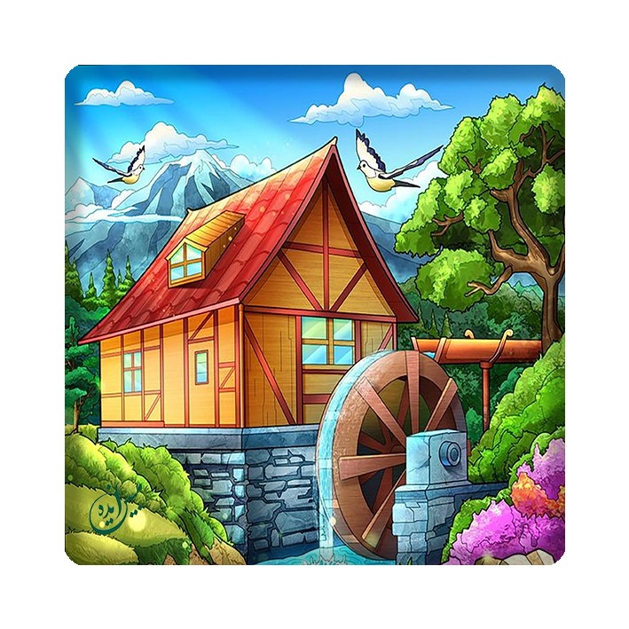 کاشی مبین ایده مدل نقاشی kh10 کد 1526