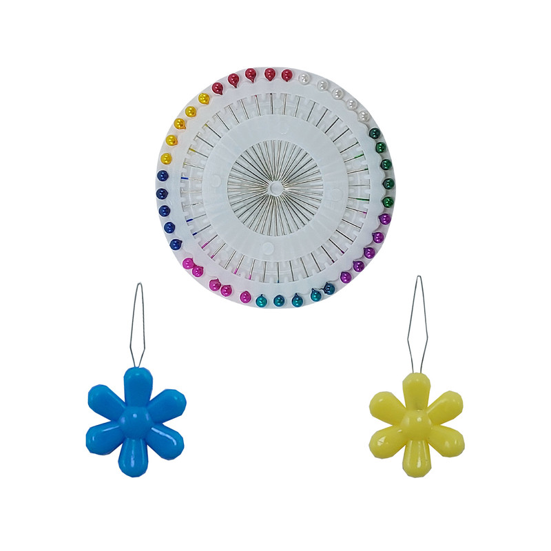 سوزن ته گرد مدل SMSNN به همراه سوزن نخ کن بسته 3 عددی