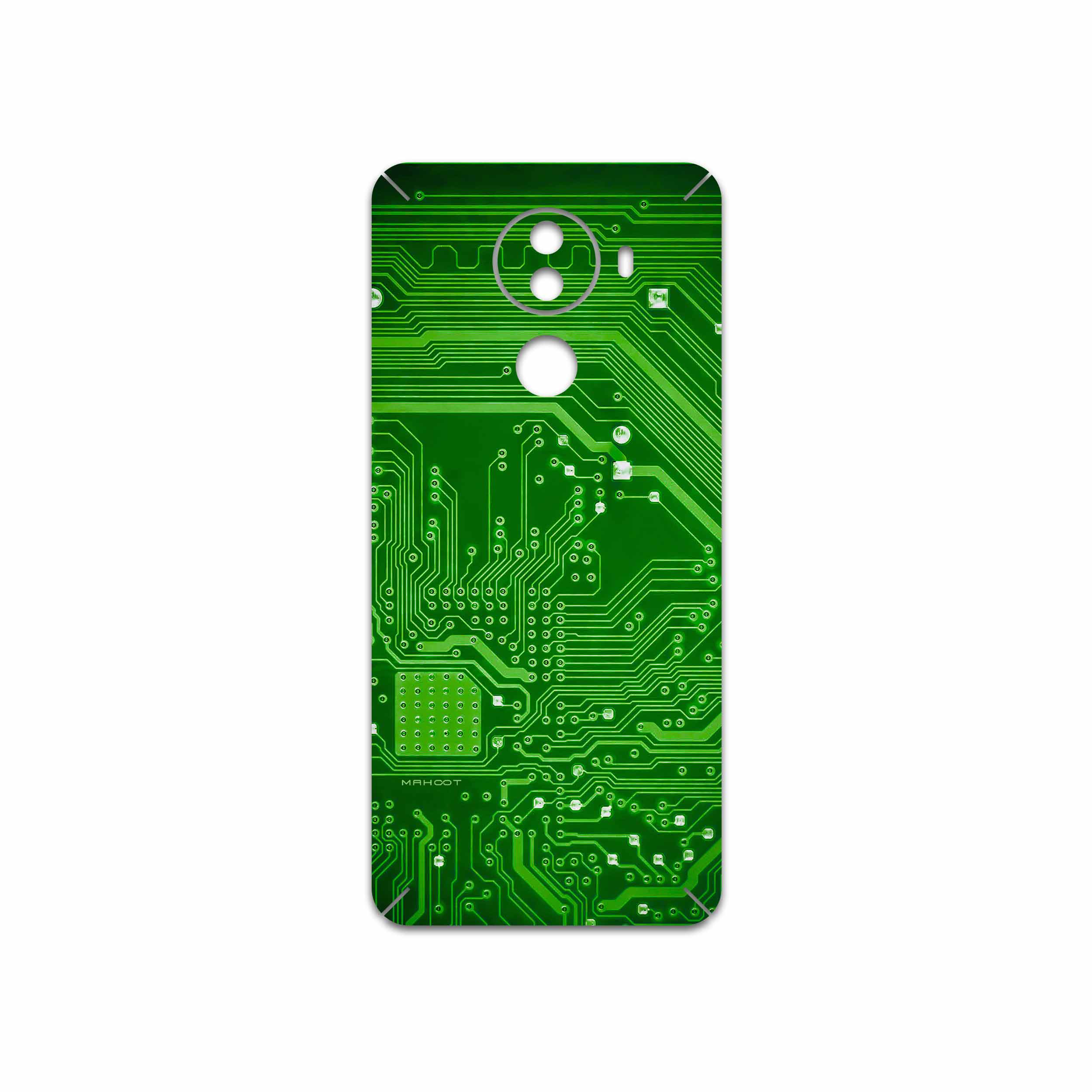 برچسب پوششی ماهوت مدل Green Printed Circuit Board مناسب برای گوشی موبایل جی ال ایکس M1