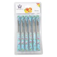 کارد میوه خوری مونارچ کد M005 بسته 12 عددی