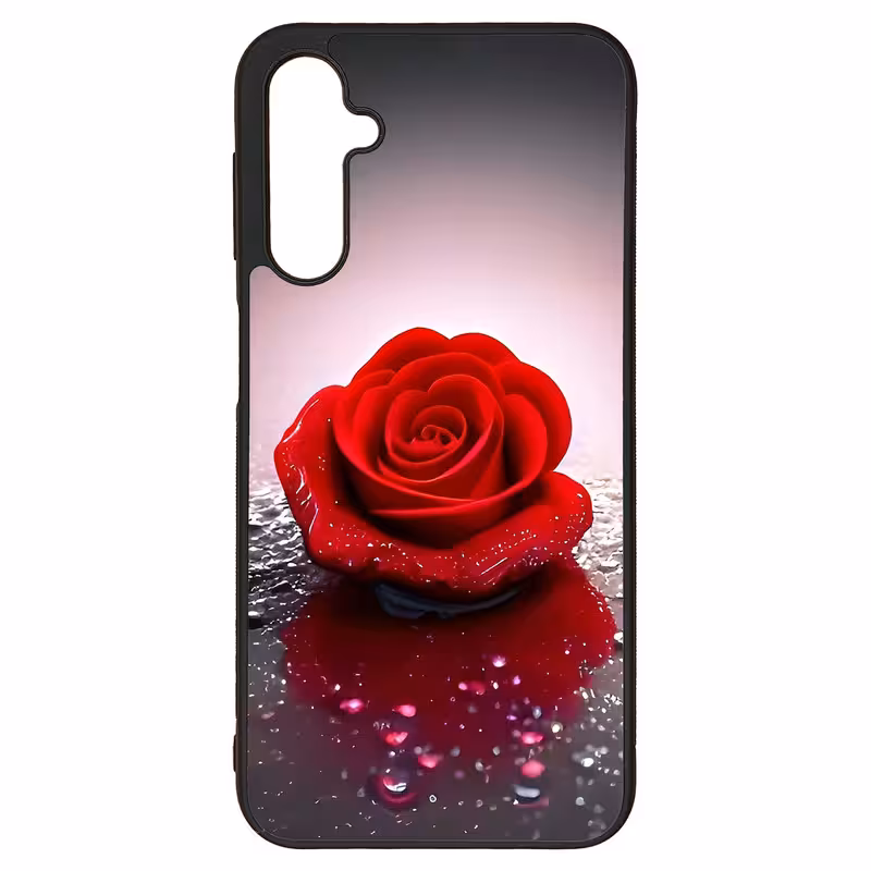 کاور طرح گل رز کد G-024 مناسب برای گوشی موبایل سامسونگ Galaxy A24 | دیجی قاب دونی