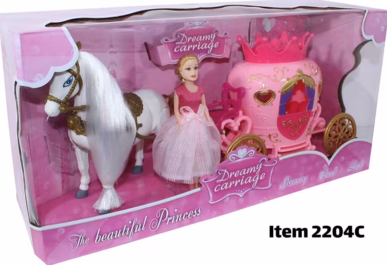 اسباب بازی زینتی مدل  کالسکه dreamy carriage آیتم2204