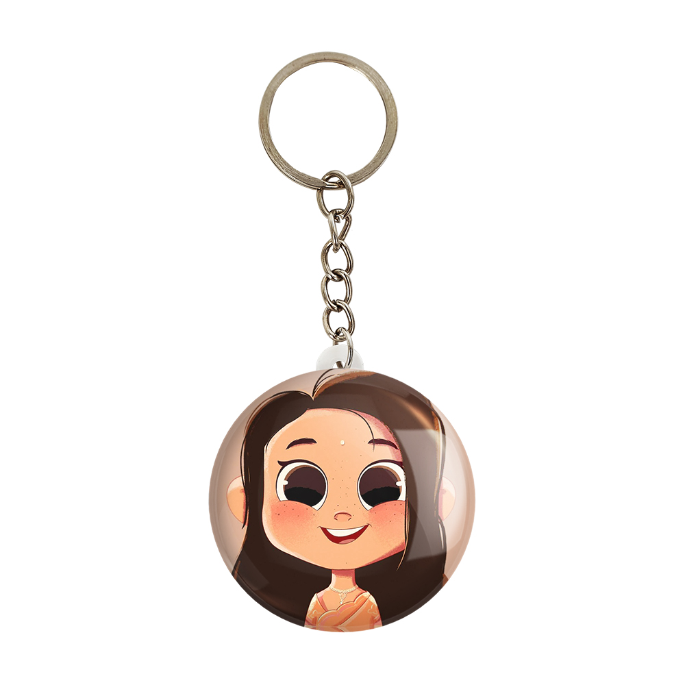 جاکلیدی خندالو مدل دخترونه کد 6055