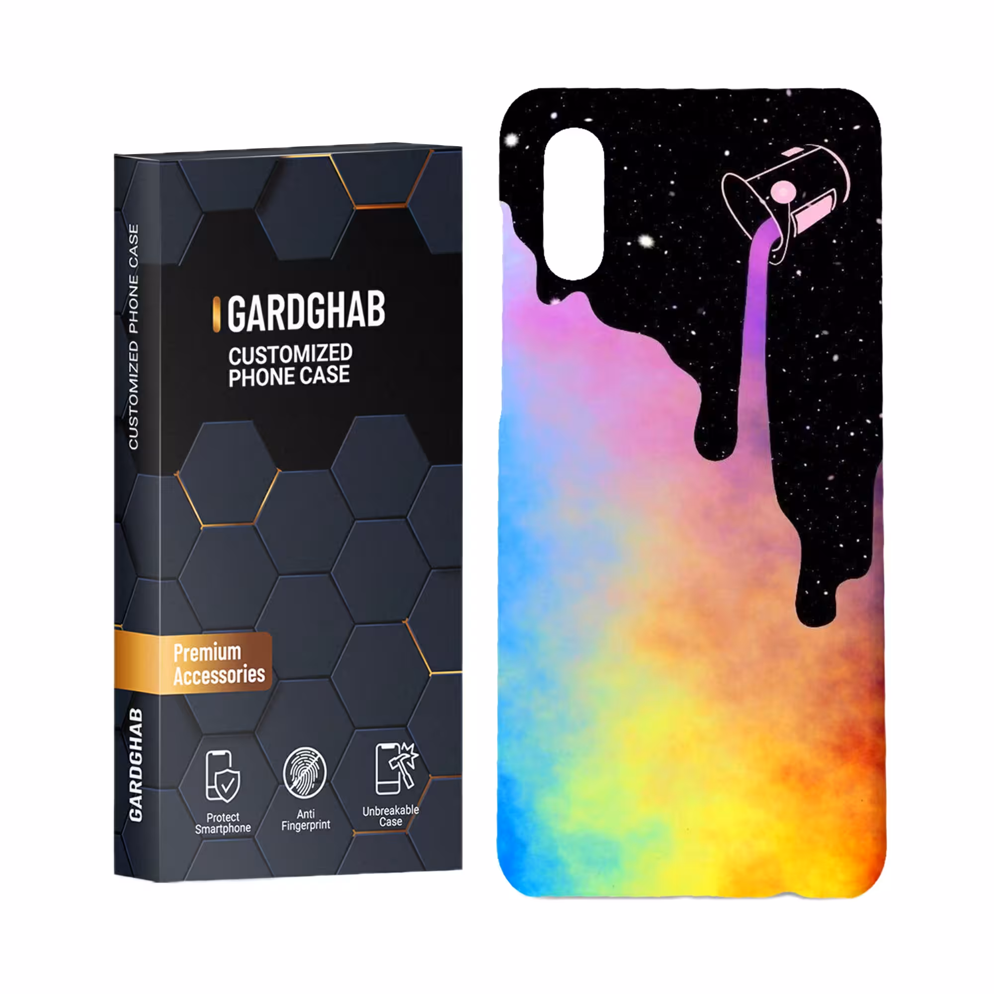 کاور گارد قاب مدل فانتزی مناسب برای گوشی موبایل سامسونگ galaxy a02