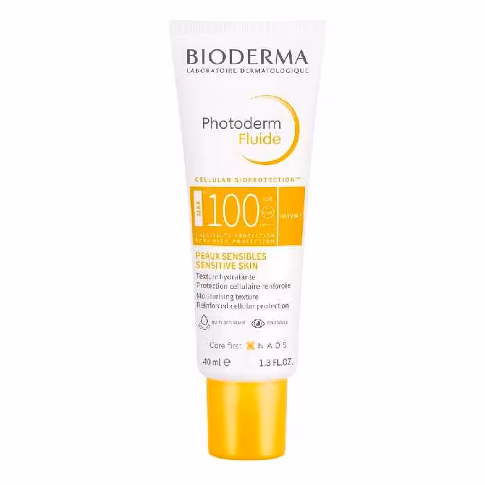 کرم ضد آفتاب فتودرم مکس SPF۱۰۰ بایودرما BIODERMA(بی رنگ):حجم 40 میل