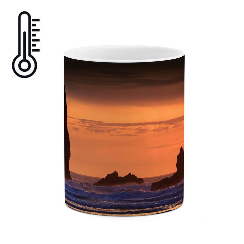 ماگ حرارتی طرح منظره زیبا  مدل mgph13637