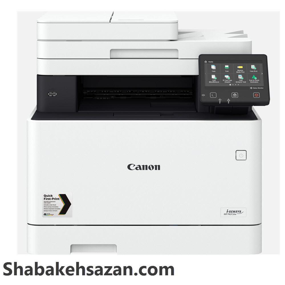 پرینتر چندکاره لیزری رنگی کانن مدل i-SENSYS MF742Cdw