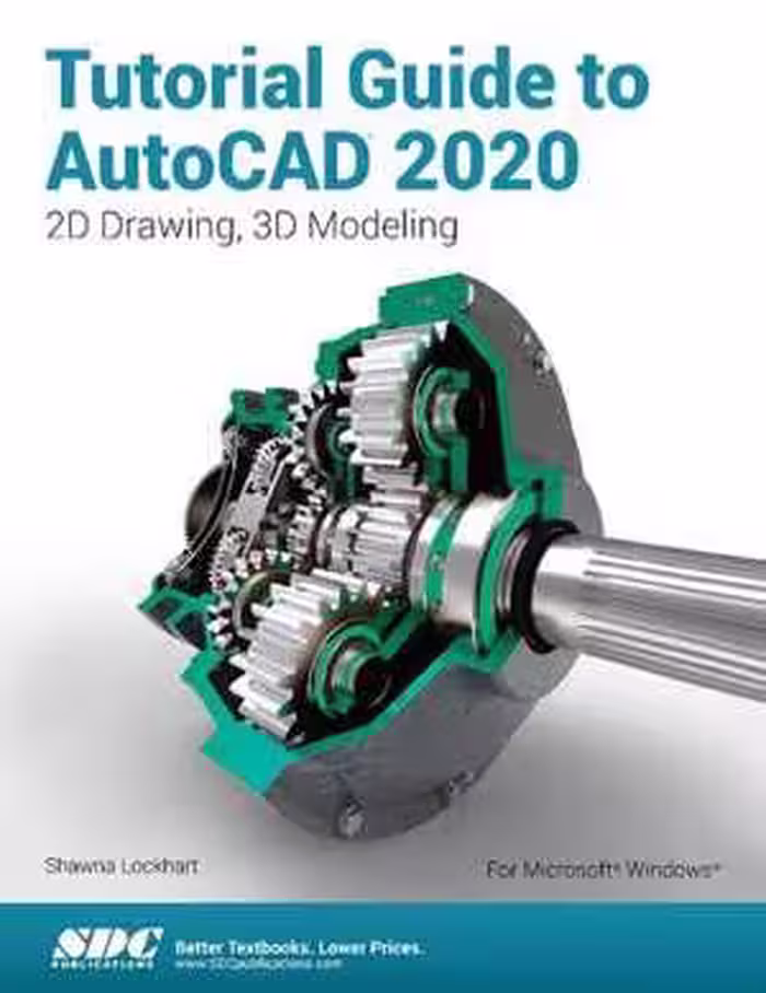 󾕇 دانلود کتاب Tutorial Guide To Autocad 2020, 2019 - دانلود کتاب های دانشگاهی