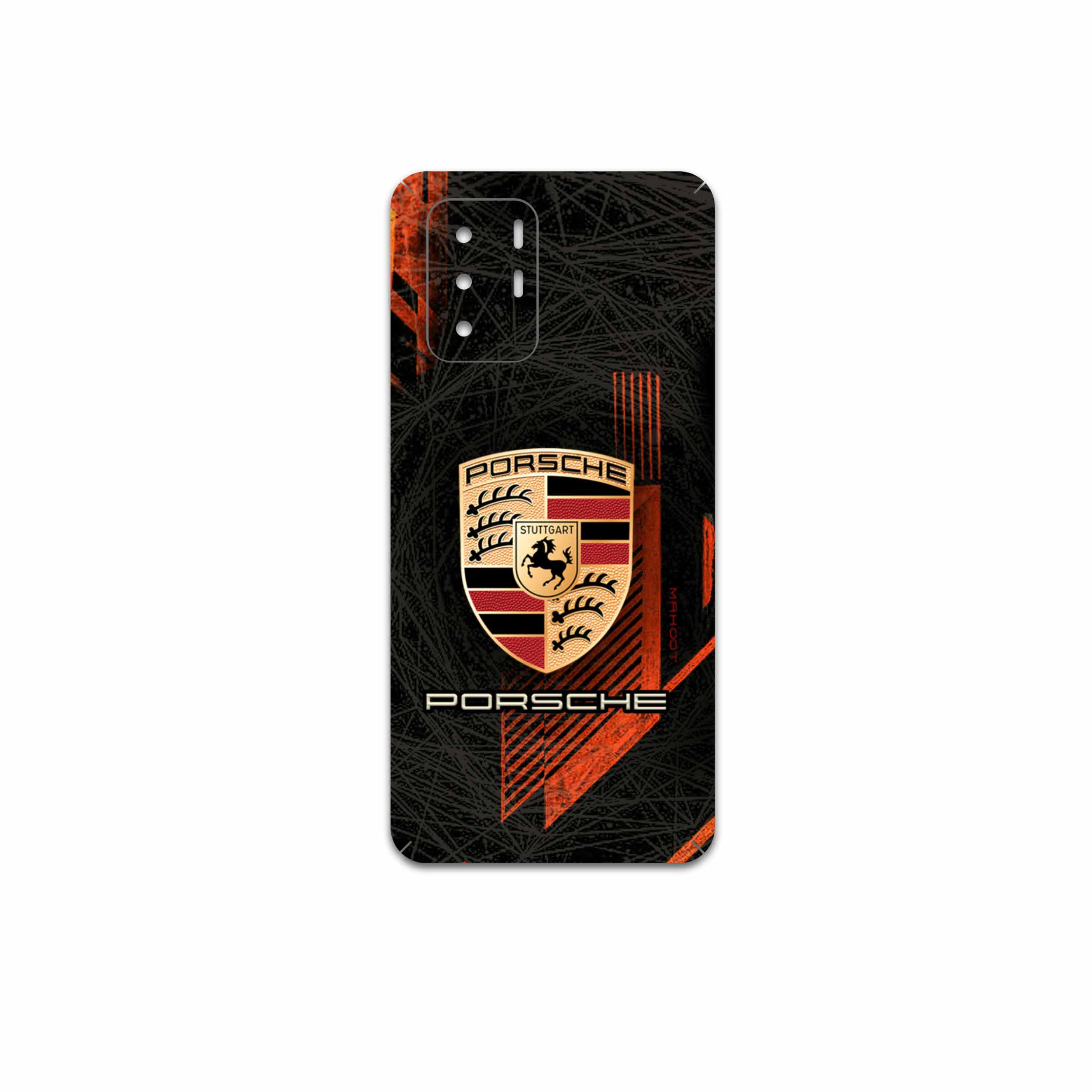 برچسب پوششی ماهوت مدل Porsche-Logo مناسب برای گوشی موبایل شیائومی Poco X3 GT 5G