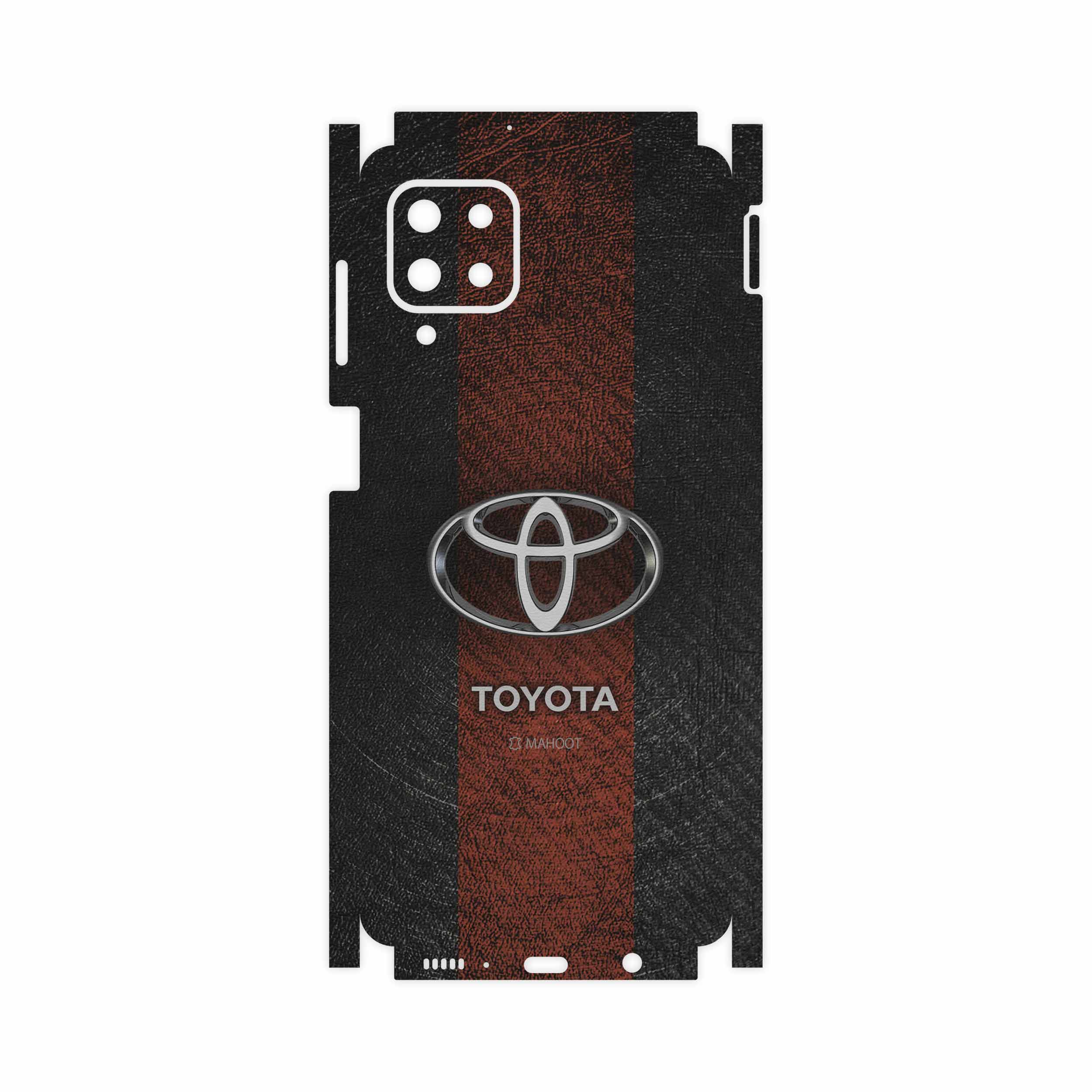 برچسب پوششی ماهوت مدل TOYOTA-Logo-FullSkin مناسب برای گوشی موبایل سامسونگ Galaxy M62