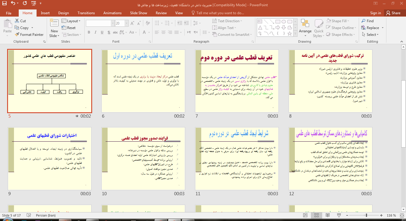 دانلود فایل پاورپوینت مدیریت دانش در دانشگاه