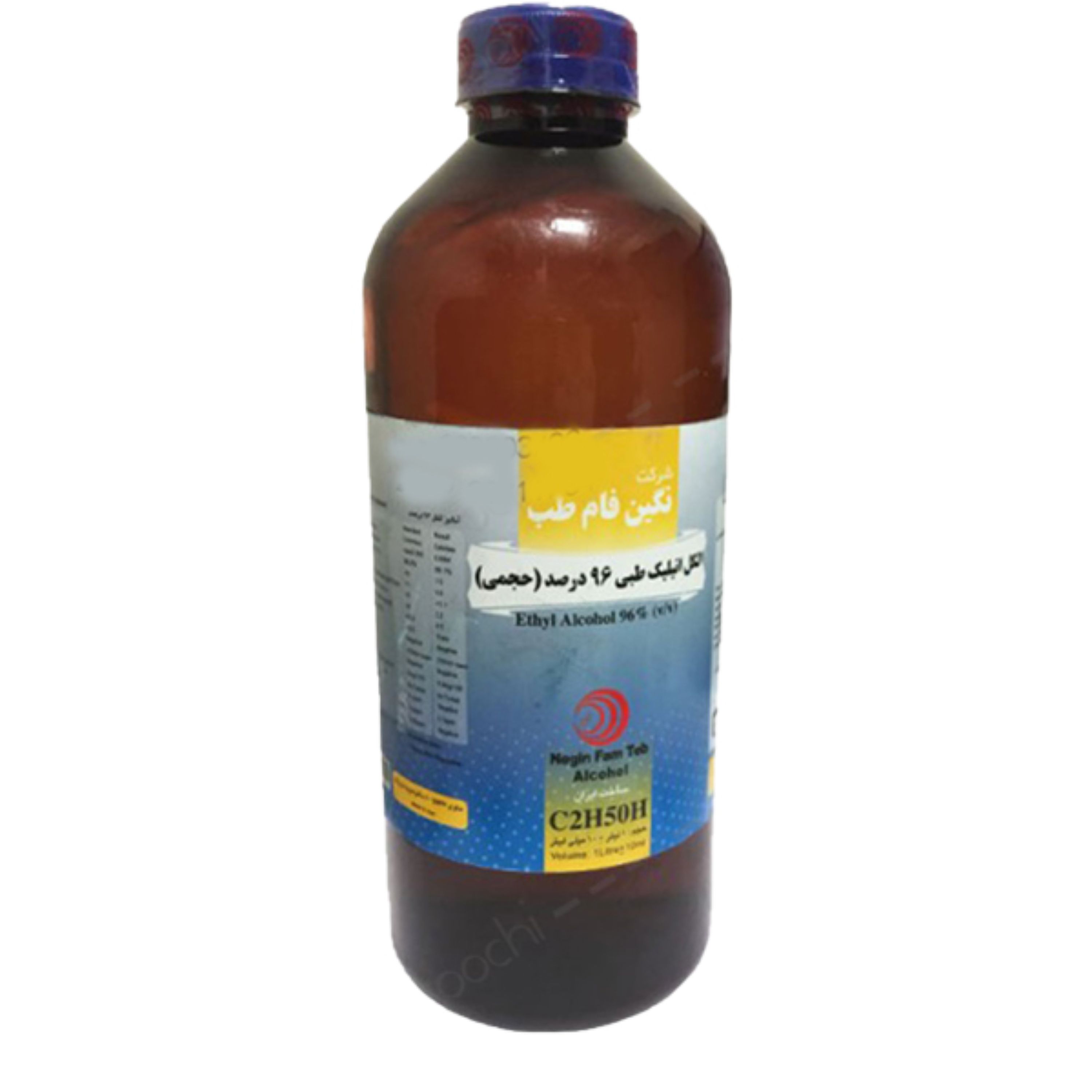 الکل طبی 96 درصد نگین فام طب حجم 1 لیتر