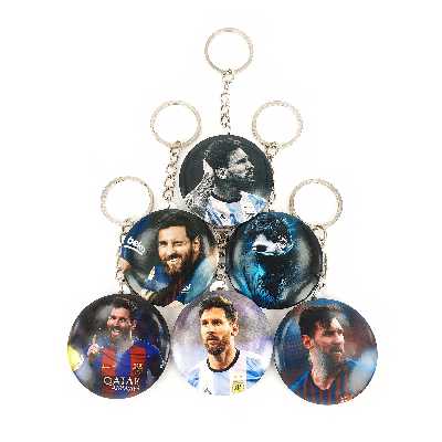 جاکلیدی خندالو طرح مسی کد 81A مجموعه 6 عددی