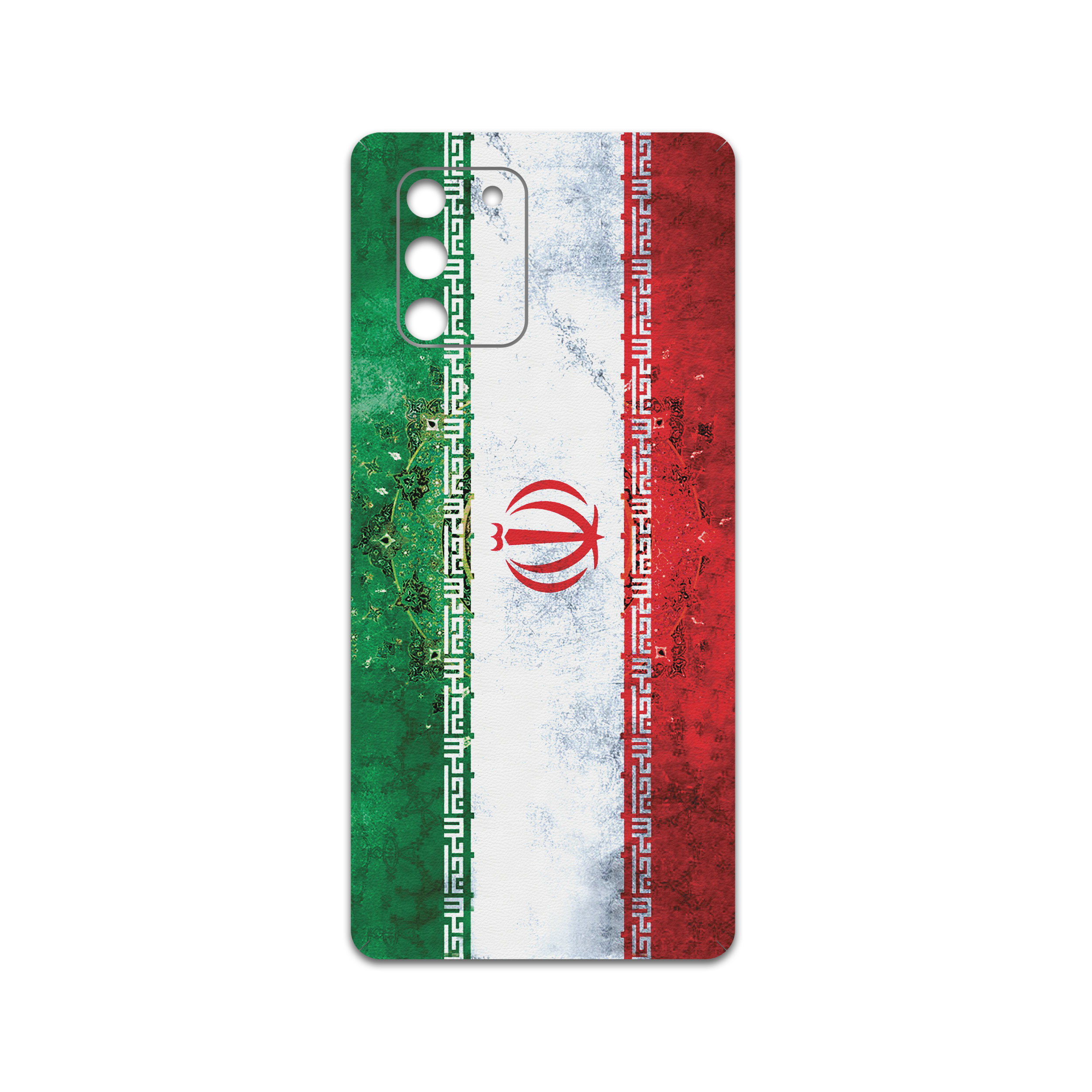 برچسب پوششی ماهوت مدل IRAN-Flag مناسب برای گوشی موبایل سامسونگ Galaxy S10 Lite