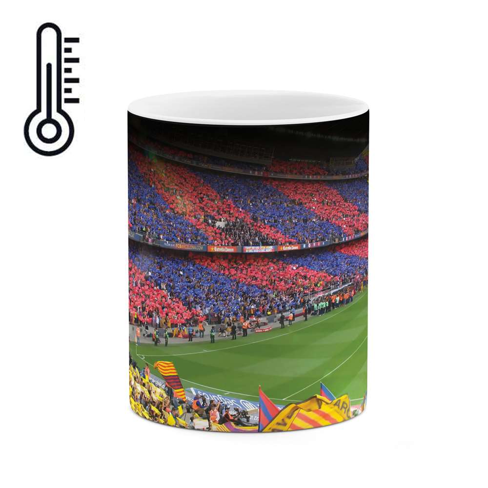 ماگ حرارتی طرح ورزشگاه فوتبال مدل mgh10051