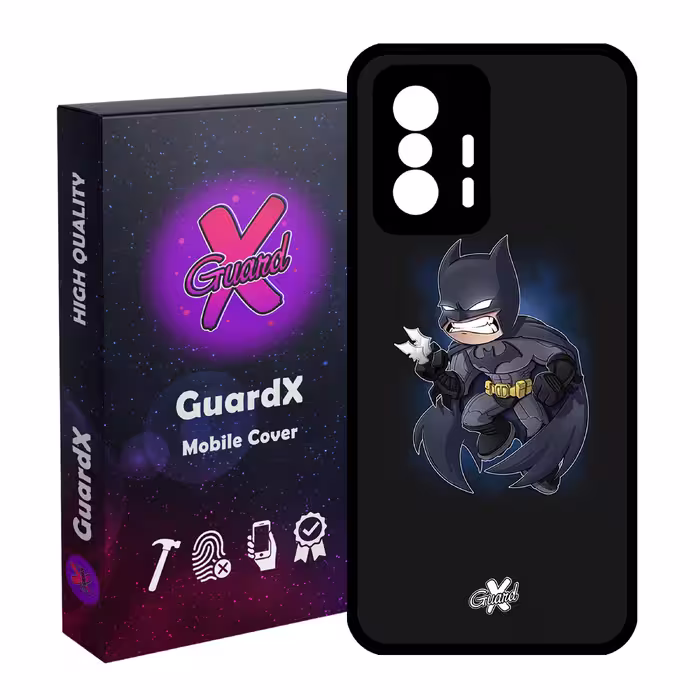 کاور گارد ایکس طرح Batman مدل Glass10049 مناسب برای گوشی موبایل شیائومی 11T Pro / 11T