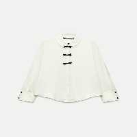 پیراهن زنانه زارا SHIRT WITH BOWS | تهران زارا TehranZara