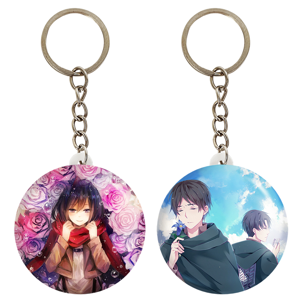 جاکلیدی خندالو مدل میکاسا و ارن انیمه اتک آن تایتان کد 1102911032 مجموعه 2 عددی