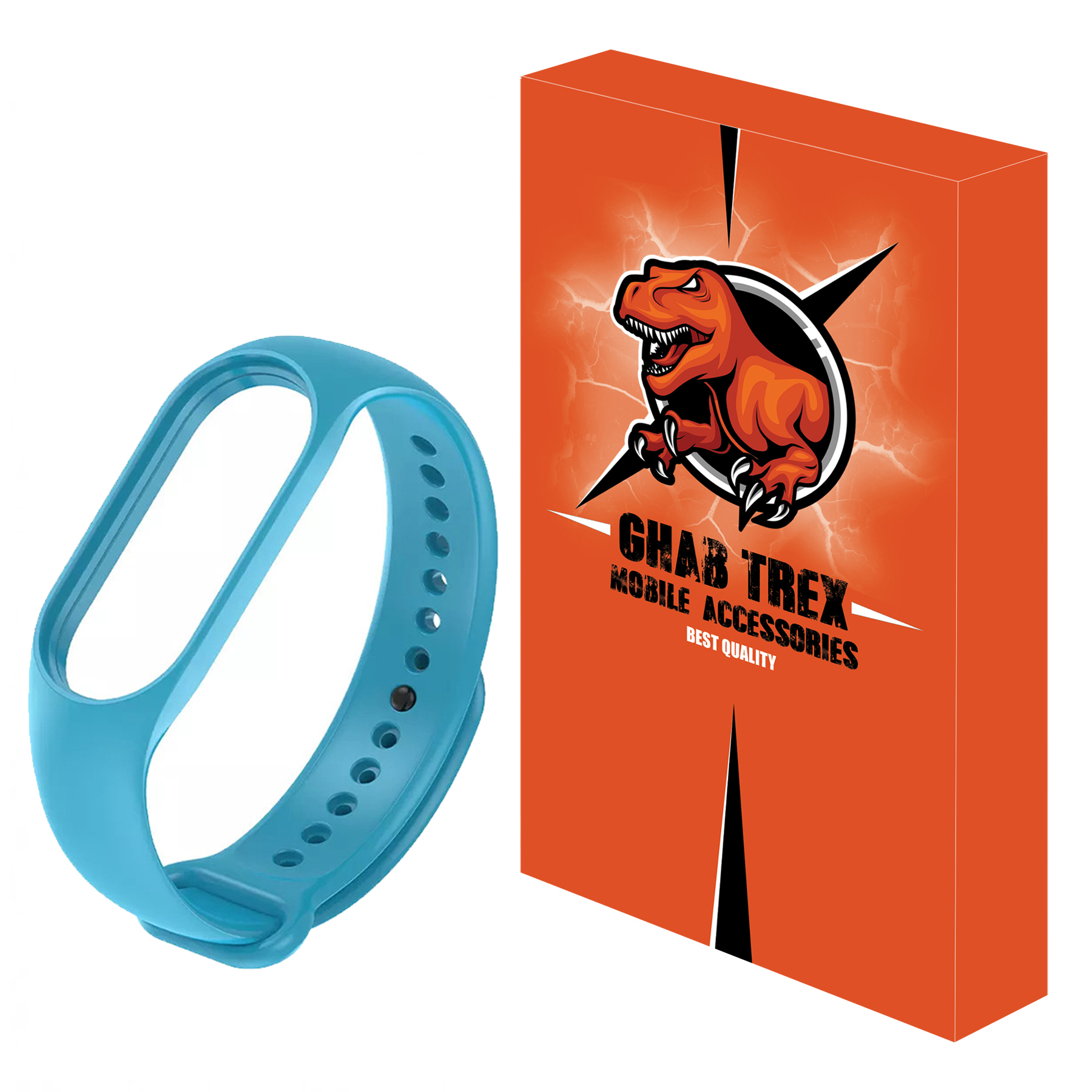  بند قاب تی رکس مدل MBD مناسب برای مچ بند هوشمند شیائومی Mi Band 5 