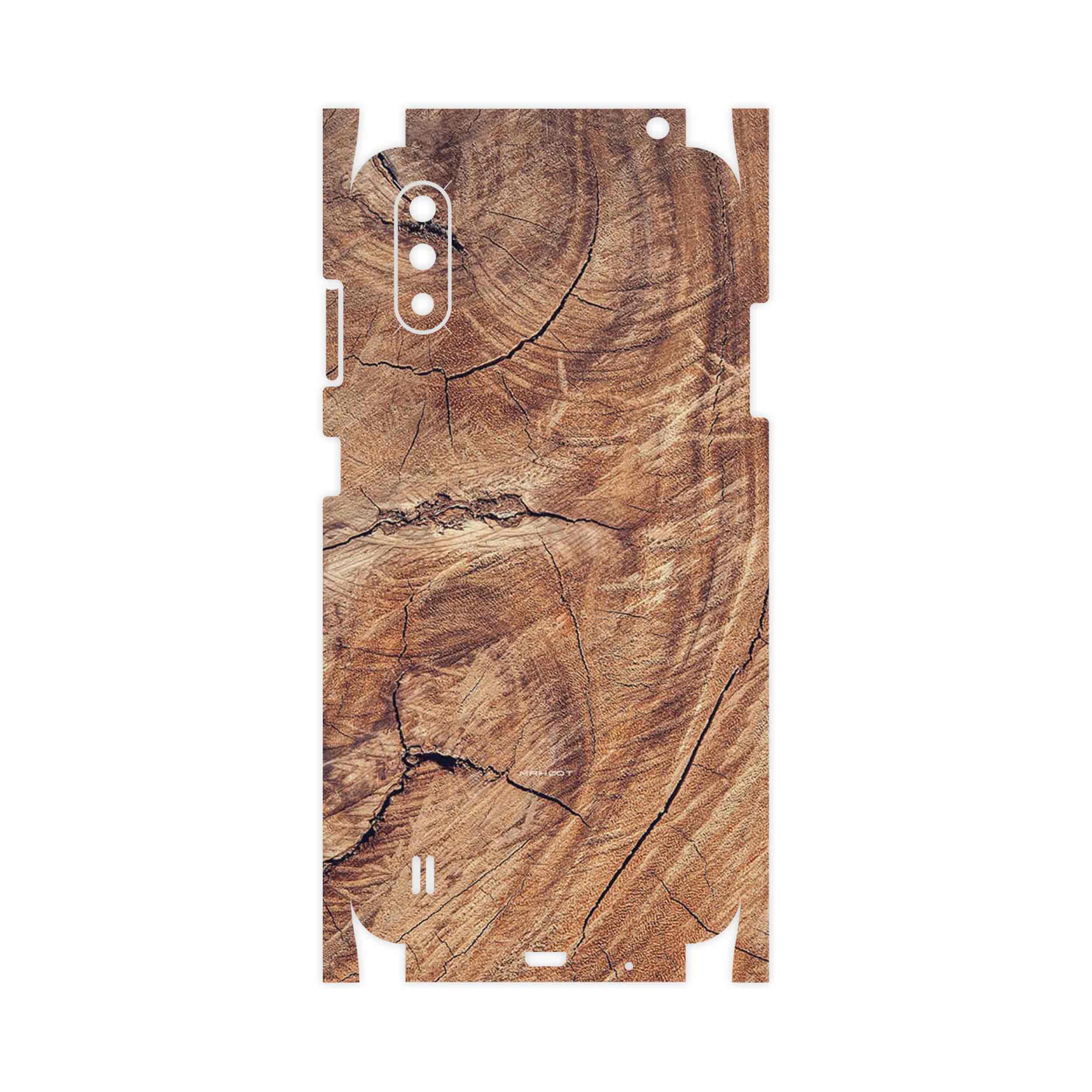 برچسب پوششی ماهوت مدل Wood Texture 5-FullSkin مناسب برای گوشی موبایل سامسونگ Galaxy A01