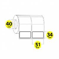 لیبل برچسب کاغذی51×34