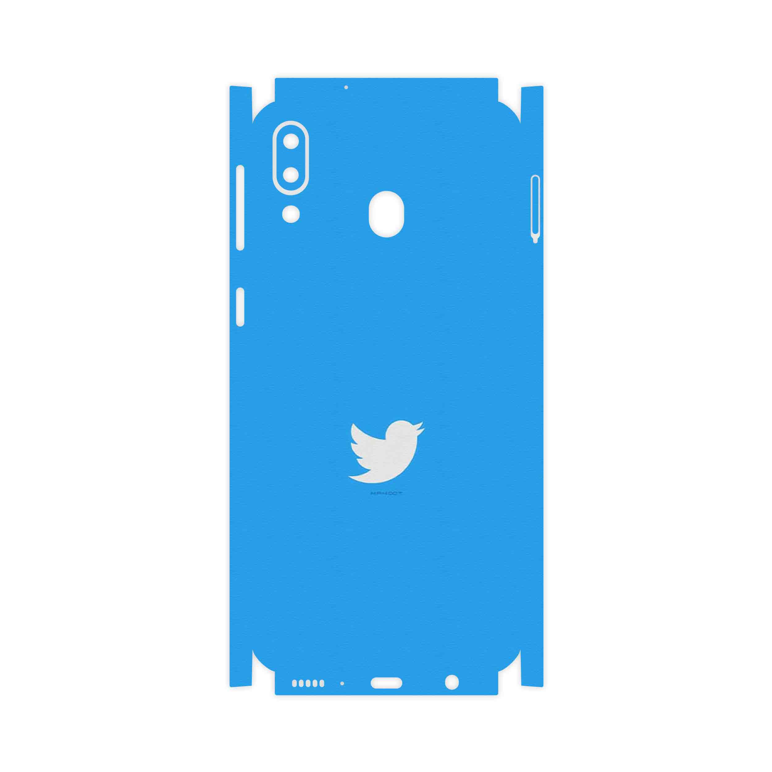 برچسب پوششی ماهوت مدل Tweeter-FullSkin مناسب برای گوشی موبایل سامسونگ Galaxy M20