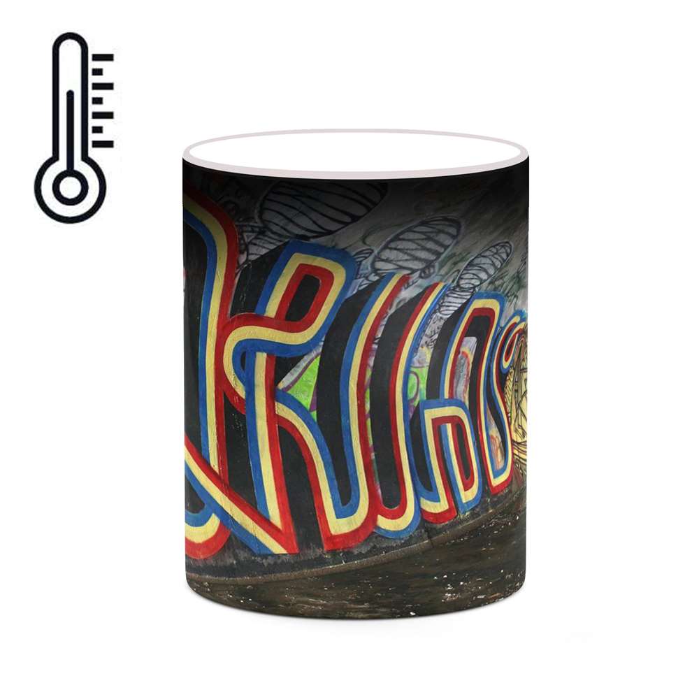 ماگ حرارتی کاکتی طرح Grafiti مدل mgh20516